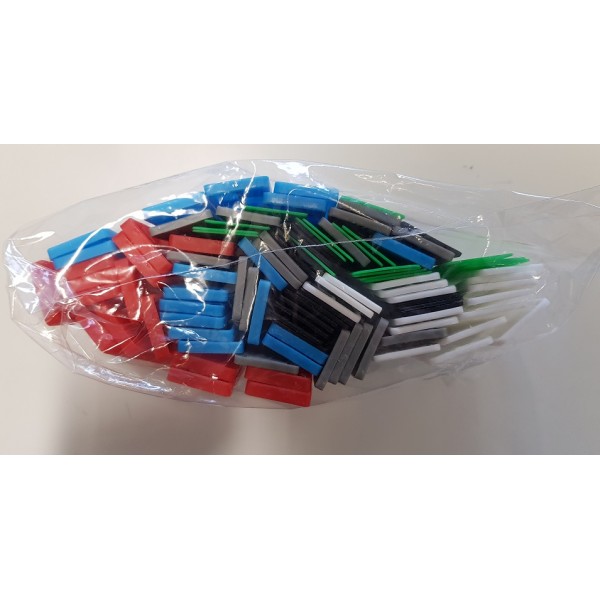 Flat Glazing Packer 100x 32mm Plastic Mixed Shim Window Upvc Spacer Flooring Pvc | UK